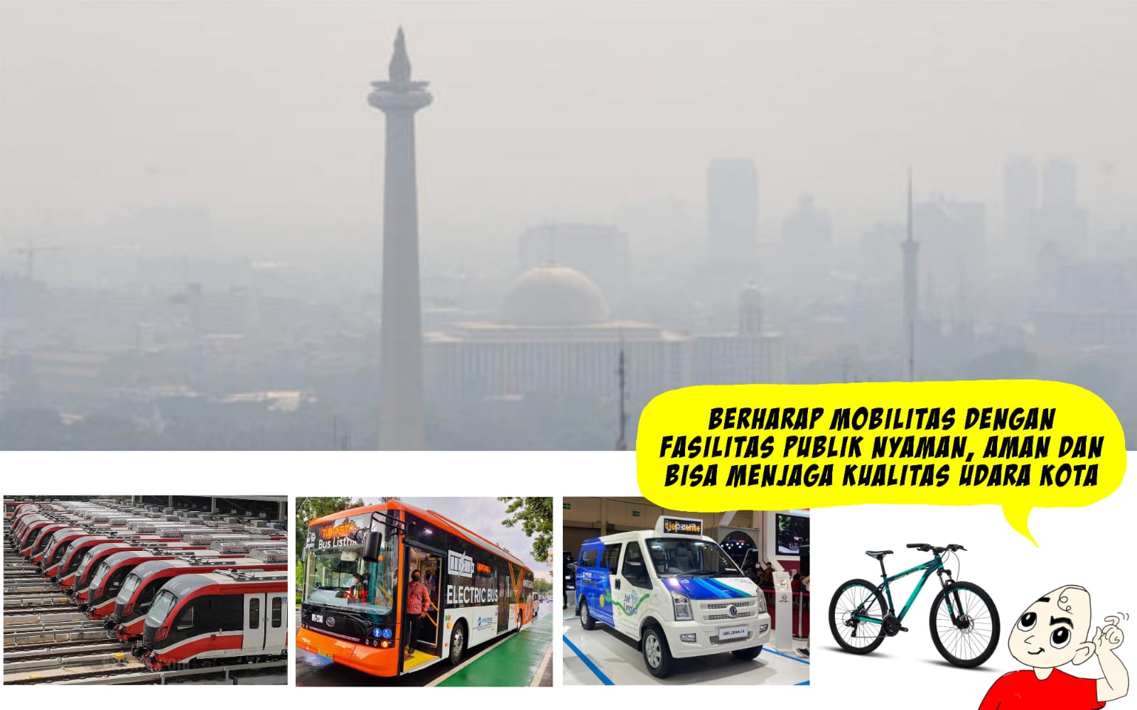 Transformasi Mobilitas: Udara Bersih, Kota Sehat